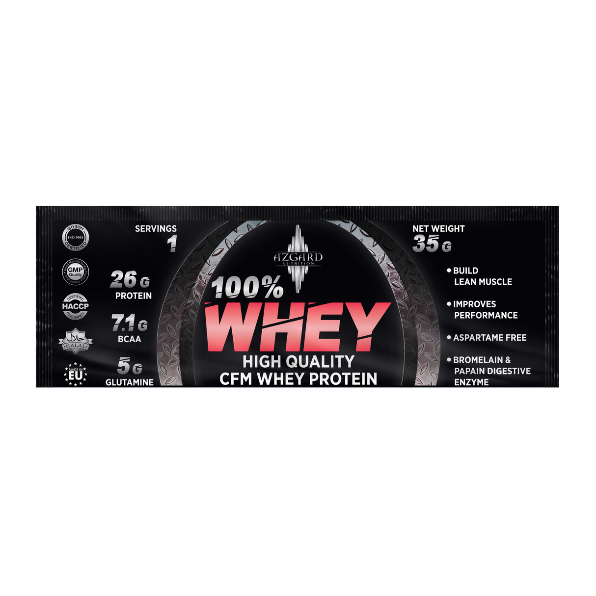 100% Azgard Whey - kis kiszerelés