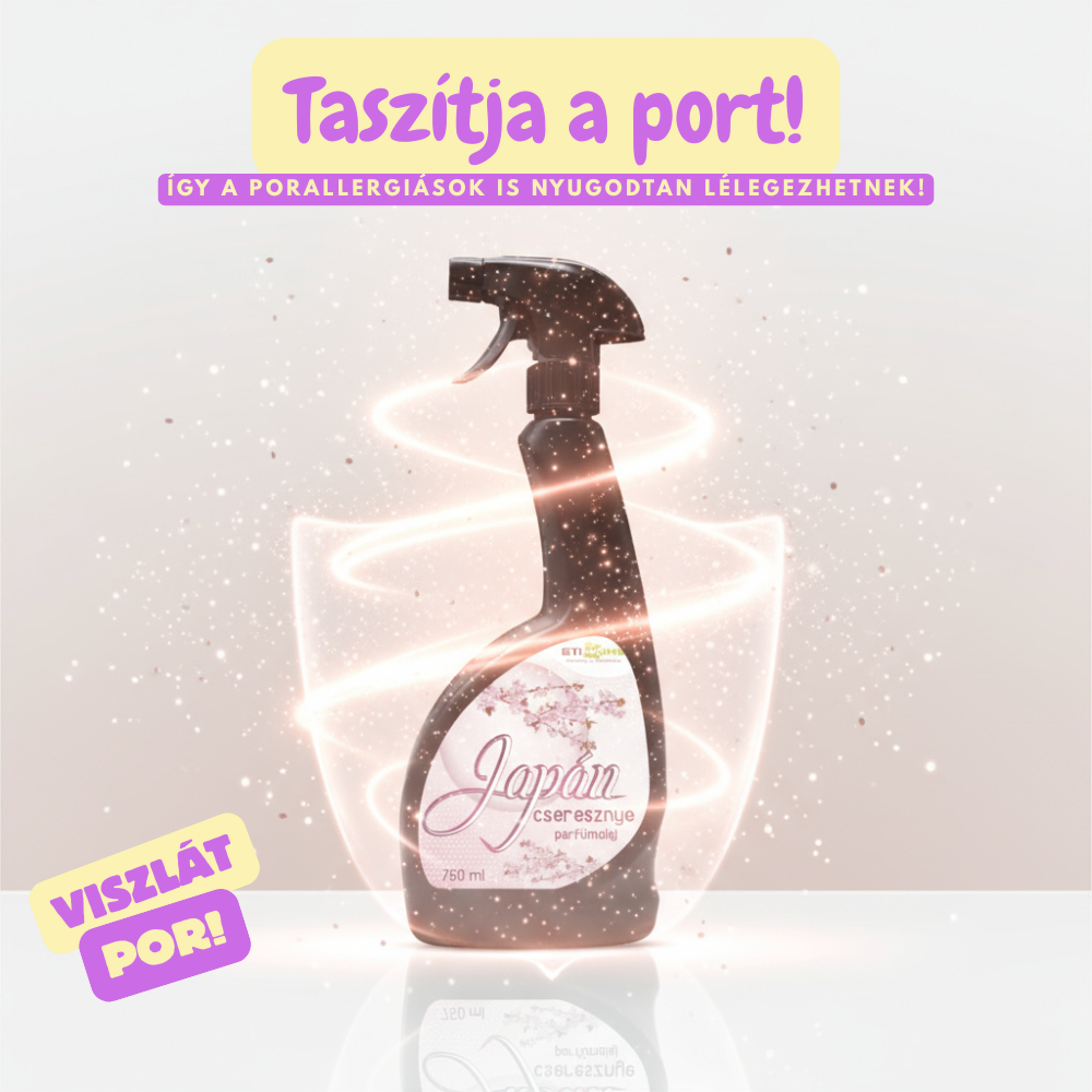 Japán Cseresznye  Felület-Bőr-Műanyag Ápoló és Tisztító Parfümolaj 500ml