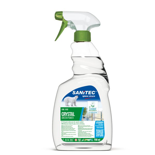Crystal greenpower 3102 - Univerzális ablak-, tükörtisztító és portalanító szer