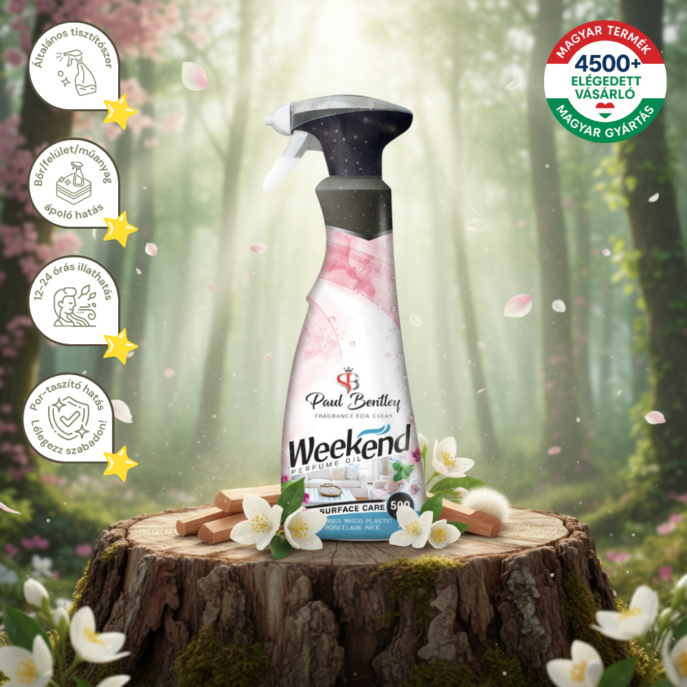 Paul Bentley WEEKEND - Szantál , Pézsma , Jázmin illatú bőr és felületápoló Parfümolaj 500 ml
