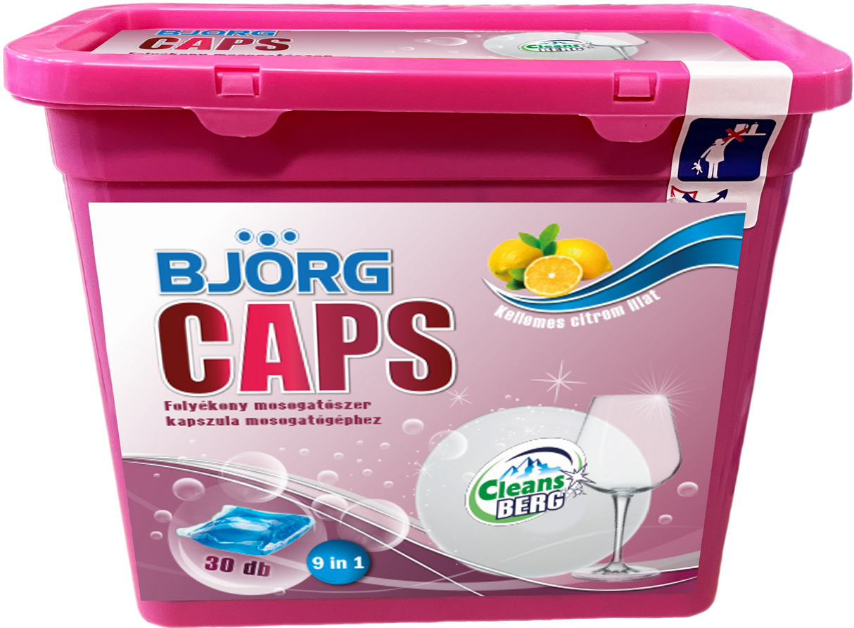 Björg Caps - mosogatógép kapszula