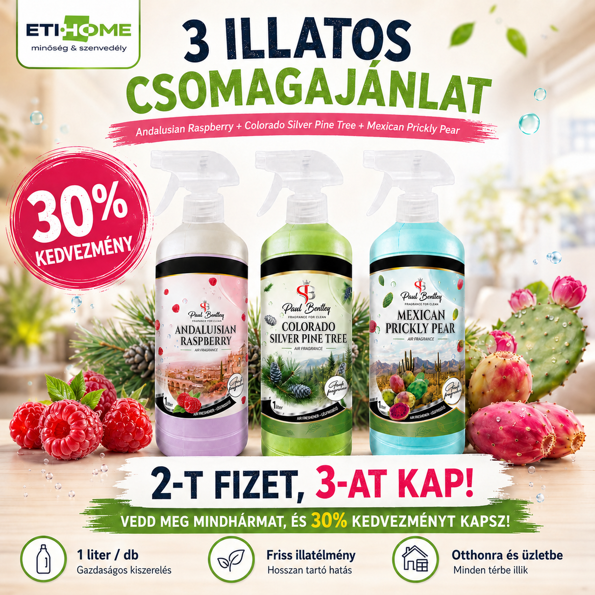 ÚJ Légtérillatosító csomagajánlat - 30%