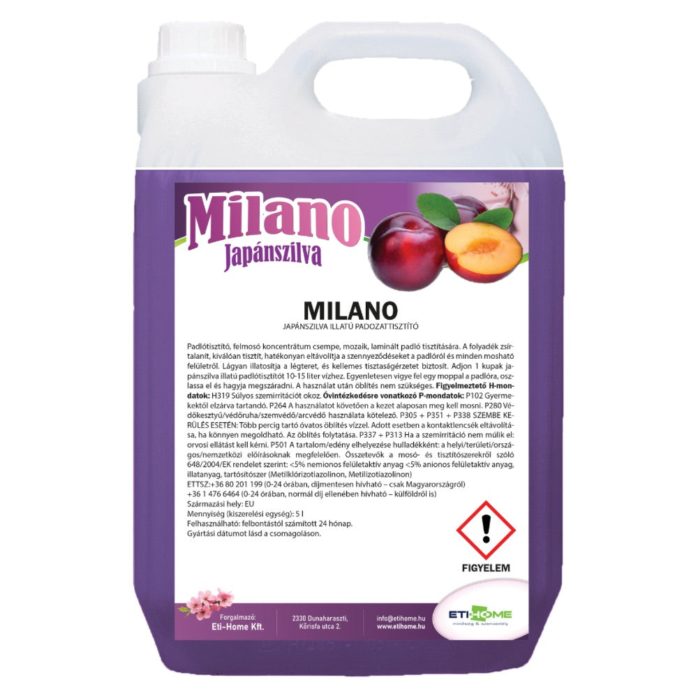Milano japánszilva illatú felmosó 5L