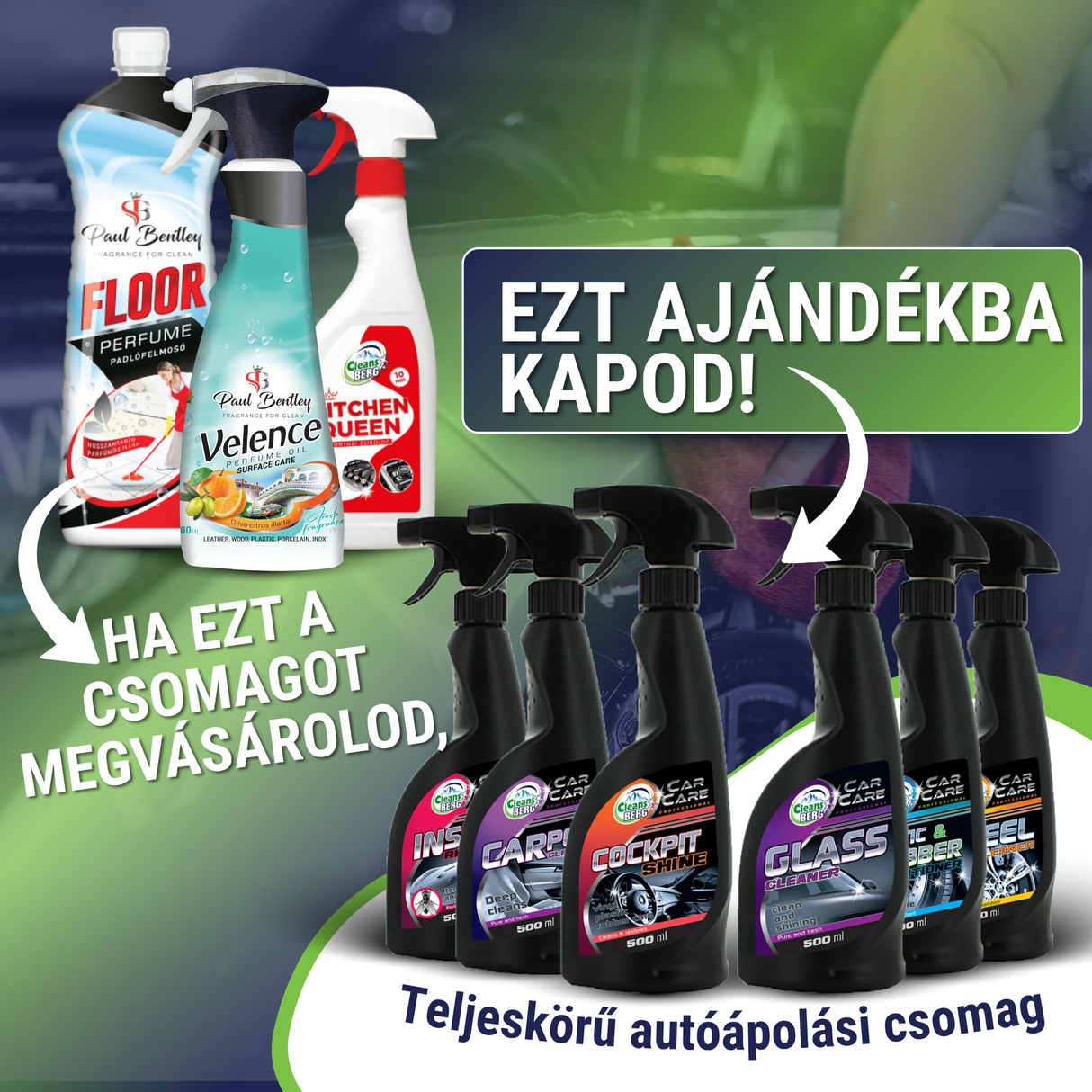 Autóápolás & Felületmegújító Szupercsomag