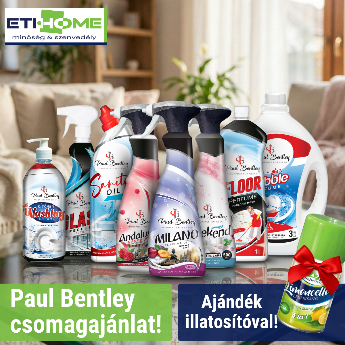 Paul Bentley - Teljes szett csomag