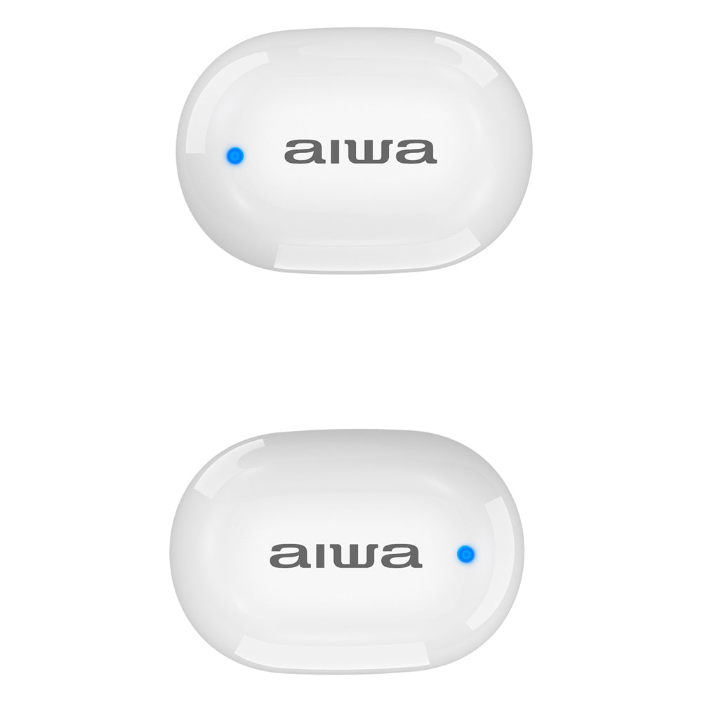 Aiwa EBTW-150WT TWS, vezetéknélküli, Bluetooth fülhallgató 15 órás zenehallgatással