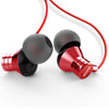 Aiwa ESTM-50RD Fülhallgató mikrofonnal, piros színben