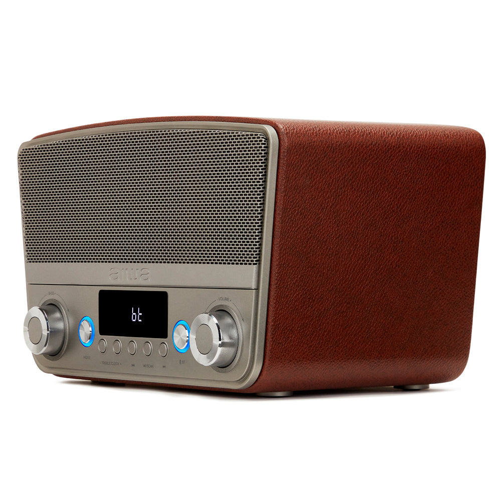 Aiwa BSTU-750BR Vintage multimédia - otthoni hangszóró FM rádióval HDMI-vel és BT kapcsolattal